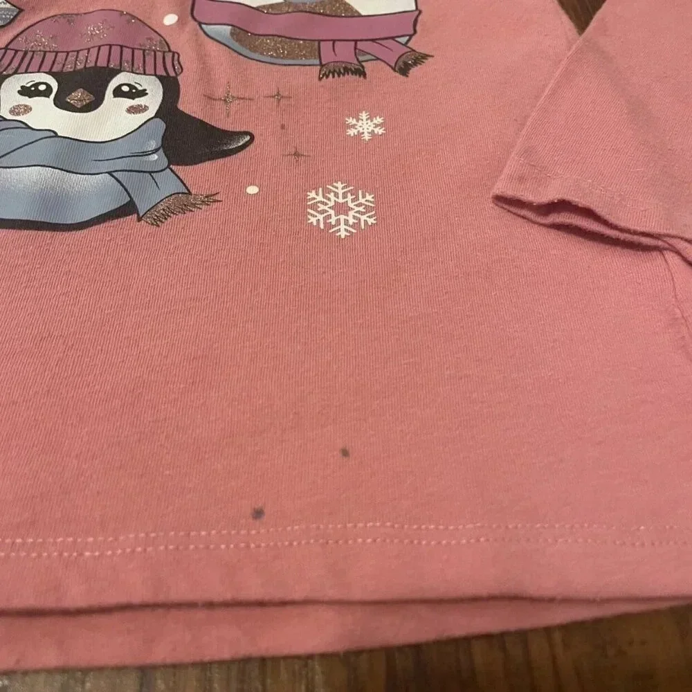 Children's Place Snow Animal Long Sleeve Shirt, 5-6 Years